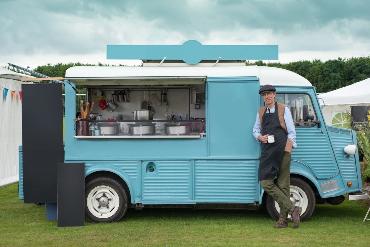 Custom food trailer built by FoodCart USA
